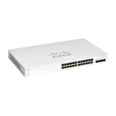 Cisco CBS220-24P-4G 24-Port Gigabit PoE+ Compliant Managed Network Switch with SF CBS220-24P-4G-NA