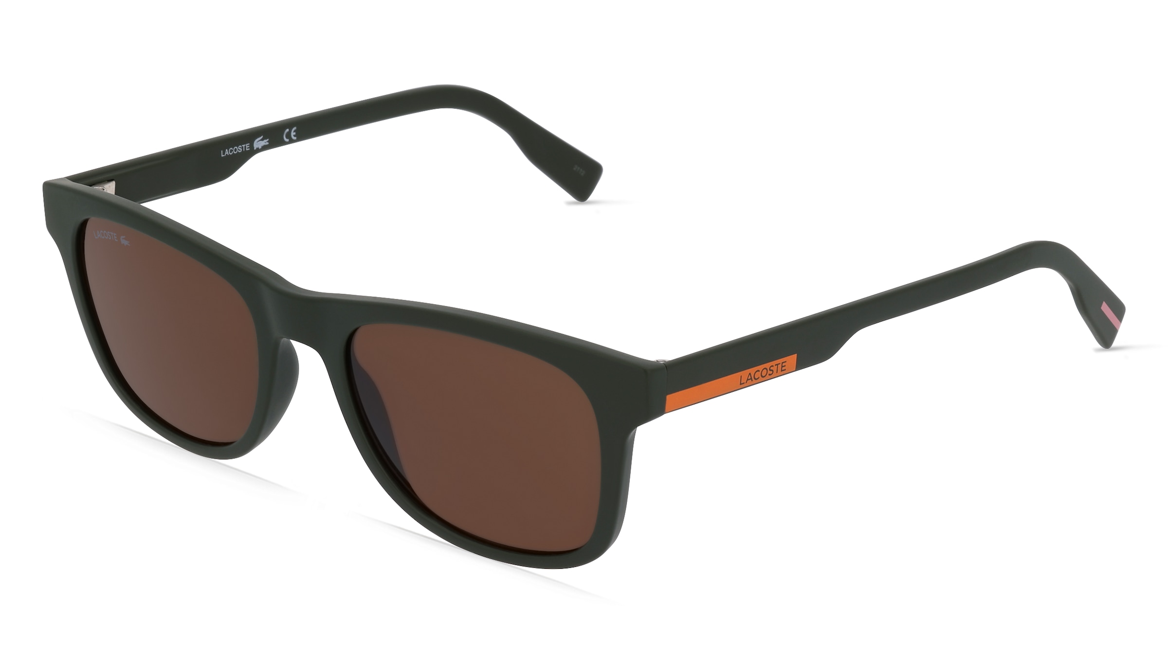 Lacoste L969S Herren-Sonnenbrille Vollrand Quadratisch Kunststoff-Gestell, grün