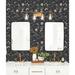 Room Mates 18'L x 20.5"W Texture Peel & Stick Wallpaper Roll Vinyl in Black | 20.5 W in | Wayfair RMK12179PLW
