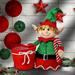 Regency International Gingerbread Elf w/ Pot Holder Stuffed | 17 H x 5.5 W x 3 D in | Wayfair MTX69959-GRDW