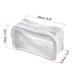 Toiletry Bag PVC Makeup Bags Cosmetic Pouch w Zipper Handle for Travel