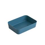 Ebern Designs Taysean 1.69" H x 7.09" W x 5.12" D Multi-Purpose Drawer Organizer Plastic in Blue | 1.69 H x 7.09 W x 5.12 D in | Wayfair