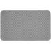 Gray 40 x 24 x 0.3 in Area Rug - Ebern Designs Trela Solid Color Machine Tufted Rectangle 2' x 3'4" Area Rug in Silver | Wayfair