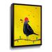 Zoomie Kids Messenger Bird No. 2 - Painting on Canvas in Blue/Red/Yellow | 18 H x 14 W x 2 D in | Wayfair 45D6A116AA8B482393C51CCAFEF61905