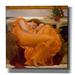 Vault W Artwork Flaming June by Frederick Leighton - Wrapped Canvas Print Canvas in Orange | 12 H x 12 W x 0.75 D in | Wayfair