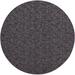 Black 120 x 120 x 0.3 in Area Rug - Gracie Oaks Maalik Abstract Machine Woven Indoor/Outdoor Area Rug in Purple | 120 H x 120 W x 0.3 D in | Wayfair