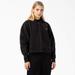 Dickies Women's Oakport Zip Hoodie - Black Size L (FWR03)