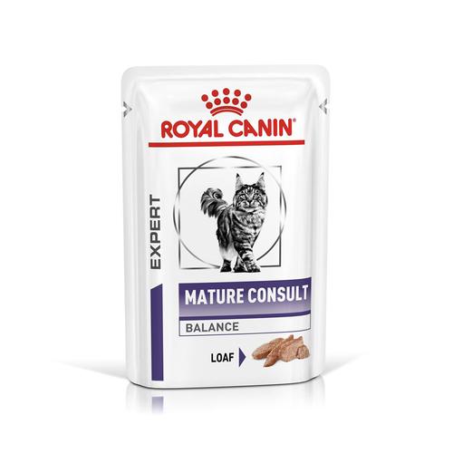 24x 85g Royal Canin Expert Mature Consult Balance Nassfutter Katze