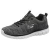 Sneaker SKECHERS "Graceful - Twisted Fortune", Damen, Gr. 37, schwarz-weiß (schwarz, weiß), Textil, sportlich, Schuhe, Freizeitschuh, Halbschuh, Schnürschuh mit Memory Foam