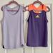 Adidas Shirts & Tops | Bundle Of 2 Girls Adidas Racerback Tanks | Color: Orange/Purple | Size: 10g