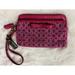 Coach Bags | Coach Signature Wristlet, Fuchsia With Gold Detailing | Color: Pink/Purple | Size: Os