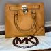 Michael Kors Bags | Michael Kors Large Hamilton Saffiano Leather Tote | Color: Tan | Size: Os