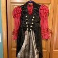 Disney Costumes | Disney Alice Costume Size 7/8. | Color: Black/Red | Size: 7/8