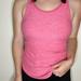 Lululemon Athletica Tops | Lululemon Bright Pink Racer Back Tank Top Size Medium | Color: Pink | Size: M