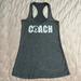 Lululemon Athletica Tops | Lululemon Tank Top Coach Size 4 Color: Gray | Color: Gray | Size: 4