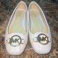 Michael Kors Shoes | Michael Kors Flat Shoes. 7m/37m True To Size. | Color: Pink | Size: 7m/37m