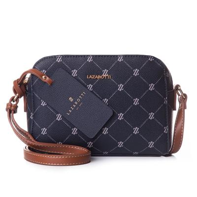 Lazarotti Palermo Umhängetasche 21 cm blue Violett Damen Image