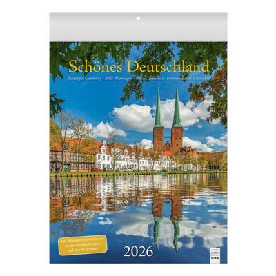 Brunnen Bildkalender »Schönes Deutschland 2026«, 24.5x34.5 cm Image
