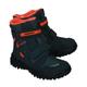 Superfit - Klett-Stiefel Husky In Blau/Orange, Gr.39