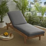 Humble + Haute Outdura Solid Indoor/Outdoor Corded Chaise Lounge Cushion