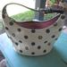 Dooney & Bourke Bags | Dooney & Bourke Polka Dot Bucket Bag | Color: Black/Cream | Size: Os