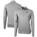 Men's Cutter & Buck Gray South Carolina Gamecocks Big Tall Virtue Eco Pique Recycled Quarter-Zip Pullover Top