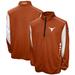 Men's Franchise Club Texas Orange Longhorns Flex Thermatec Quarter-Zip Pullover Jacket