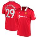 Men's adidas Aaron Wan-Bissaka Red Manchester United 2022/23 Home Replica Player Jersey