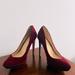 Jessica Simpson Shoes | Jessica Simpson Burgundy/Wine Color Heels | Color: Purple | Size: 8