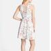 Jessica Simpson Dresses | Jessica Simpson Women's Lace Up Back Dress | Color: Cream/Pink | Size: S
