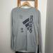 Adidas Shirts | Men’s Adidas ‘The Go-To’ Classic Long Sleeve Athletic T-Shirt In Grey Size Large | Color: Gray | Size: L