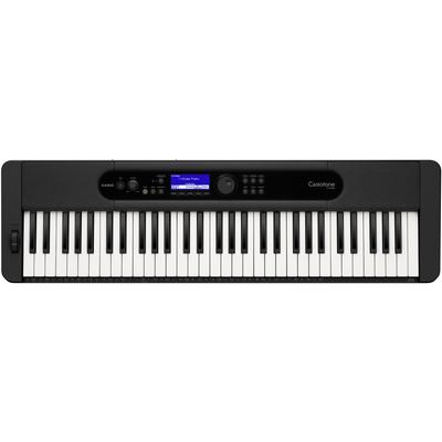 Home Keyboard CASIO "Standardkeyboard CT-S400" Tasteninstrumente schwarz Ab 6-8 Jahren