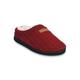 Women's Textured Knit Rib Cuff Clog Slipper Slippers by GaaHuu in Ruby (Size M(7/8))