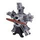 Mini Engine Model Kits that Works, TECHING 230+Pcs 1:6 5-Cylinder Radial Engine Aircraft Engine Model Kit for Adults Metal Mechanical Engine Science Experiment Physics Toy