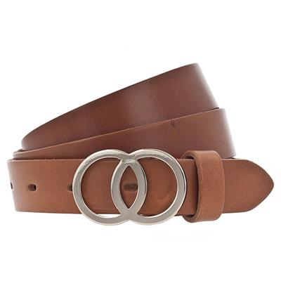 Vanzetti Gürtel Leder 80 cm Braun Damen