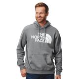 The North Face Men's Half Dome Hoodie (Size XXL) Medium Grey Heather/White, Cotton,Polyester