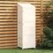 vidaXL Garden Shed White 55x52x174.5 cm Solid Wood Fir