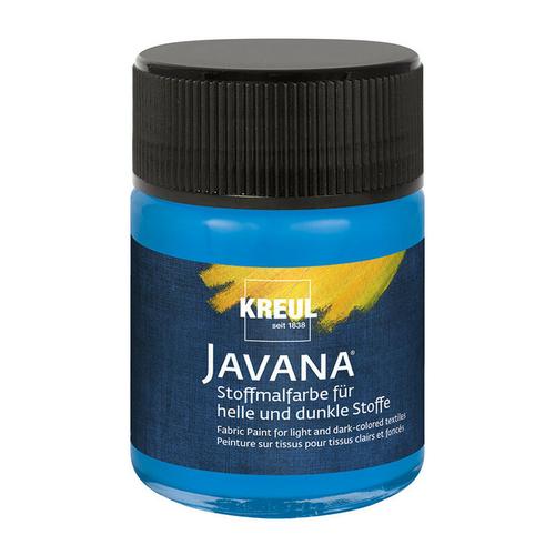 Javana Stoffmalfarbe für helle und dunkle Stoffe blau 50 ml Dunkle Stoffmalfarbe Dunkle Stoffe