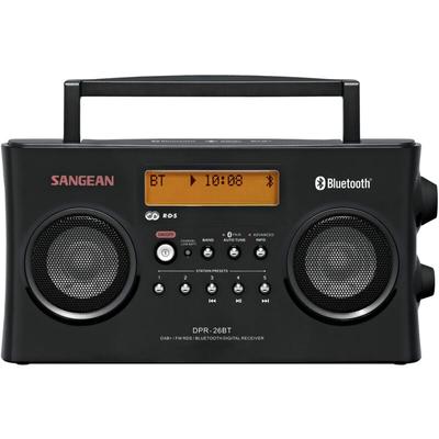 DPR-26 bt Kofferradio dab+, ukw aux, Bluetooth® Akku-Ladefunktion Schwarz - Sangean Image