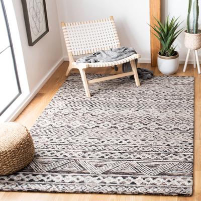 SAFAVIEH Handmade Abstract Zineta Modern Moroccan Wool Rug