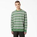 Dickies Men's Westover Striped Sweatshirt - Dark Ivy Variegated Stripe Size 2Xl (TWR25)