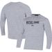 Men's Under Armour Gray Notre Dame Fighting Irish Sideline Raglan Fleece Pullover Sweatshirt