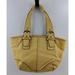 Coach Bags | Coach Soho 9544 Handbag Brown Leather Shoulder Handbag Purse Yellow | Color: Brown/Yellow | Size: Medium