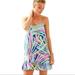 Lilly Pulitzer Dresses | Lilly Pulitzer Zanna Silk Dress | Color: Blue/Pink | Size: M