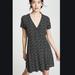 Madewell Dresses | Madewell Button-Wrap Dress In Playground Posies | Color: Black | Size: 2