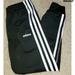 Adidas Bottoms | Adidas Boys Active Sports Athletic Tricot Jogger Track Pants Iconic Black 7 Us | Color: Black/White | Size: 7b