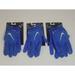 Nike Accessories | 2 New Nike Vapor Jet Football Receivers Gloves Blue/White Xl (2) Cz4127-495 | Color: Blue/White | Size: L, Xl, Xl