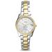 Women's Fossil Silver Granite State College Scarlette Mini Two-Tone Stainless Steel Watch