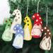 The Holiday Aisle® Holiday Gnomes, Wool Felt Ornaments Set Of 6 Fabric | 5.5 H x 2.4 W x 2.4 D in | Wayfair 28948C74B7DE48C99992A2B2C737A29E