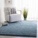 Blue 48 x 48 x 2 in Living Room Area Rug - Blue 48 x 48 x 2 in Area Rug - Eider & Ivory™ Non-Shedding Living Room Bedroom Dining Room Entryway Plush 2-Inch Thick Rug Turquoise Polypropylene | Wayfair